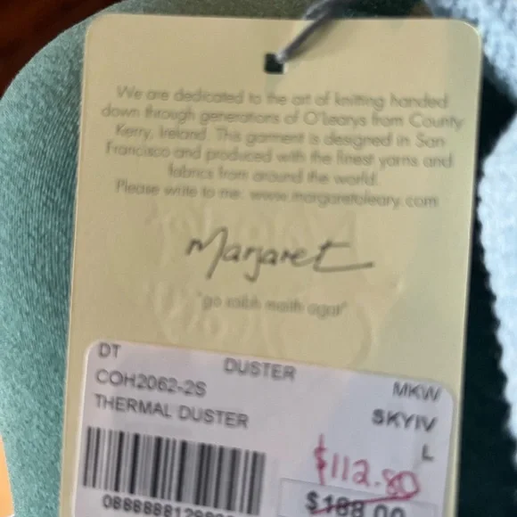 Last chance - going to recycling next week Margaret O’Leary NWT thermal/waffle - Picture 4 of 7